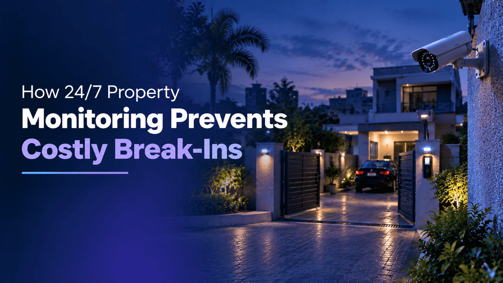 24/7 Property Monitoring Karachi | Stop Break-Ins Fast